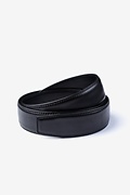 Classic Premium Leather Black Belt Strap Photo (0)