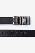 Premium Leather Micro-Fit Slide Black Belt Photo (1)