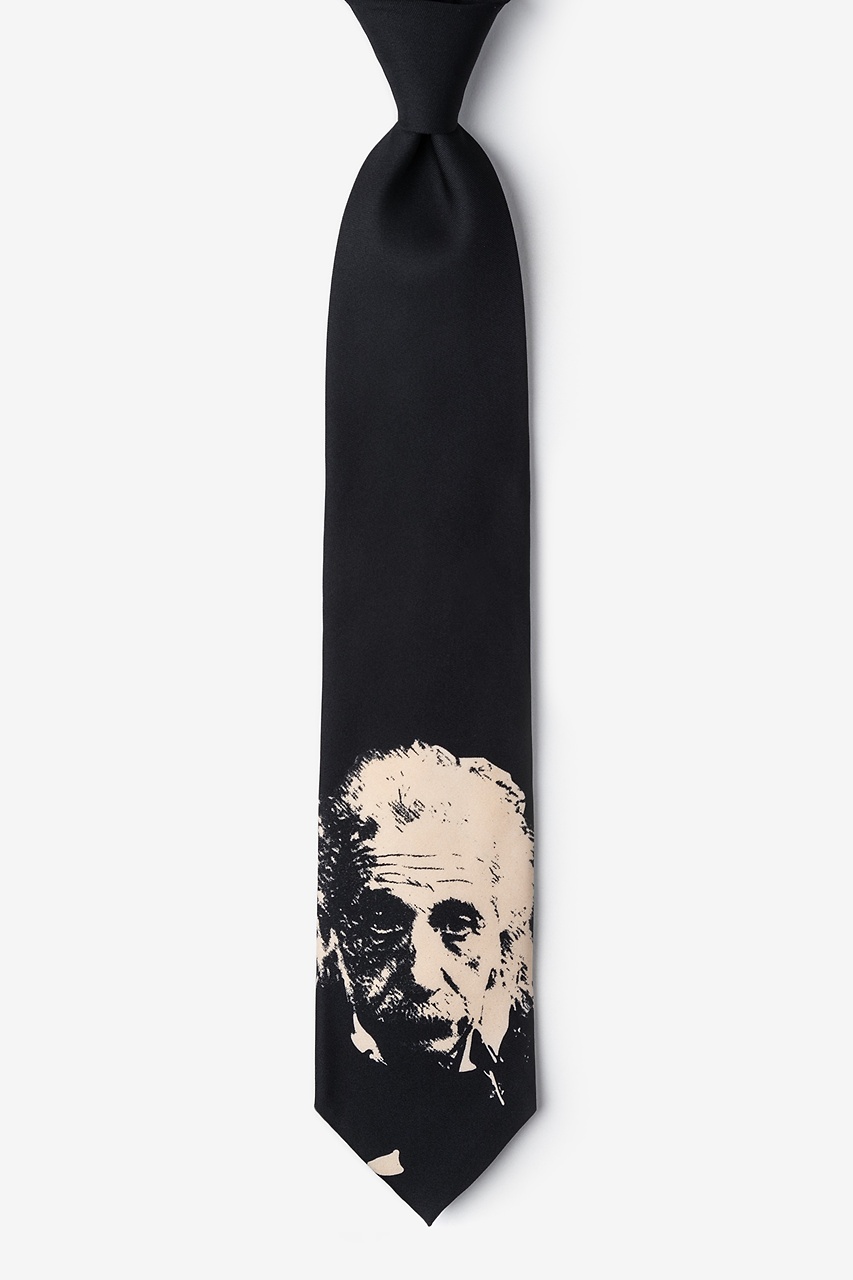 Albert Einstein Black Tie Photo (0)