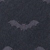 Black Microfiber Bats Self-Tie Bow Tie