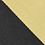 Black Microfiber Black & Gold Stripe Extra Long Tie