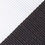 Black Microfiber Black & White Stripe Self-Tie Bow Tie