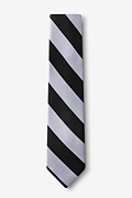 Black & Silver Stripe