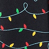 Black Microfiber Christmas Lights