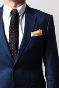 Crayon Polka Dot Black Skinny Tie Photo (2)