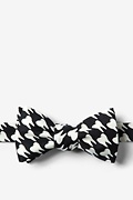 Dentists' Teeth Black Self-Tie Bow Tie Photo (0)