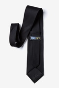 Eye Chart Black Extra Long Tie Photo (1)