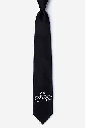 Flying Spaghetti Monster FSM Black Tie