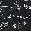 Black Microfiber Math Equations