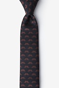 Black Microfiber Mustache Repeat