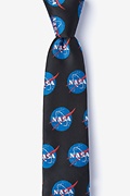 Black Microfiber Nasa Logo