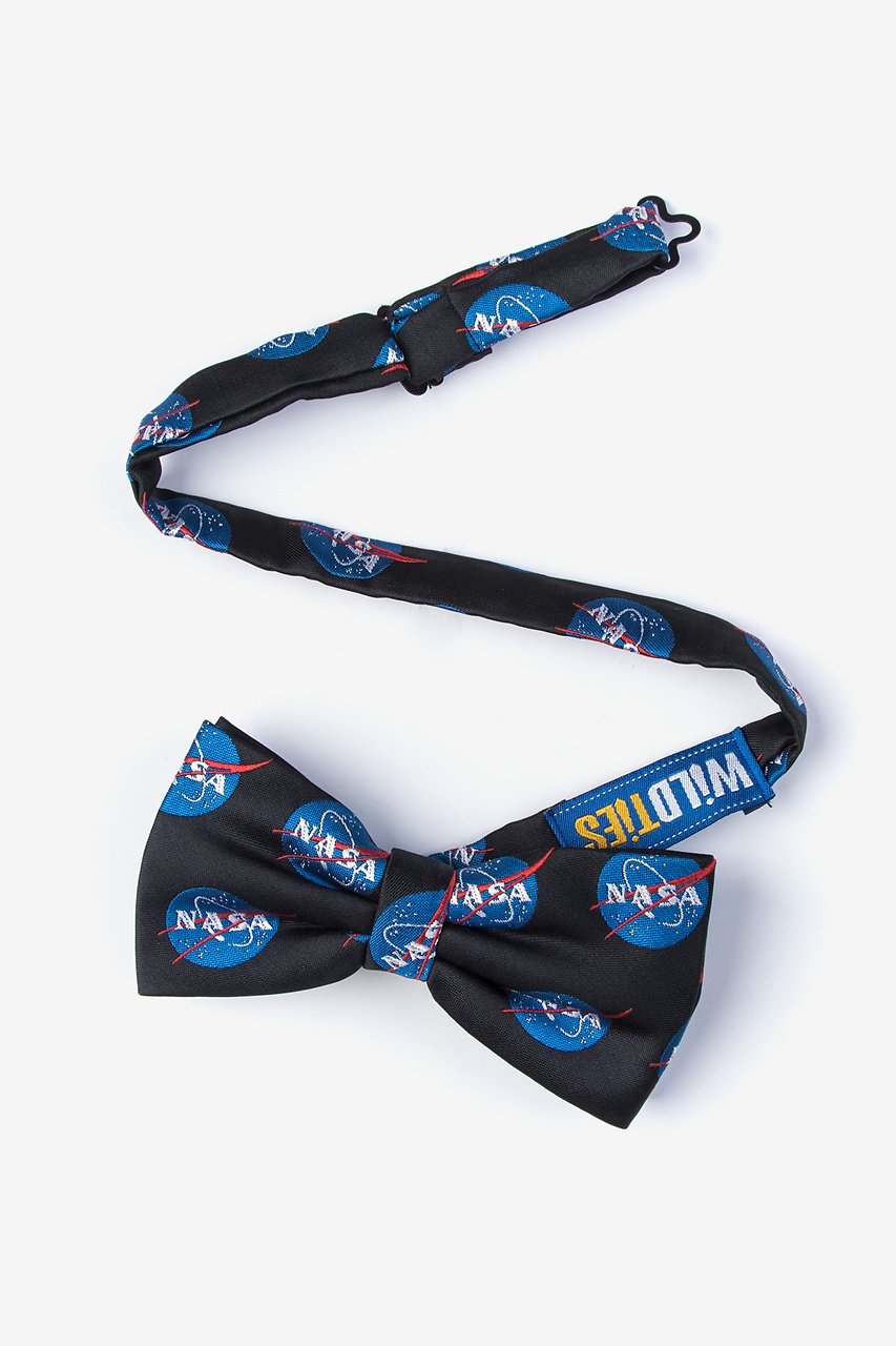 Nasa Logo Black Pre-Tied Bow Tie Photo (1)
