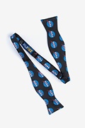 Nasa Logo Black Self-Tie Bow Tie Photo (1)