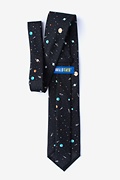Outer Space Black Extra Long Tie Photo (1)