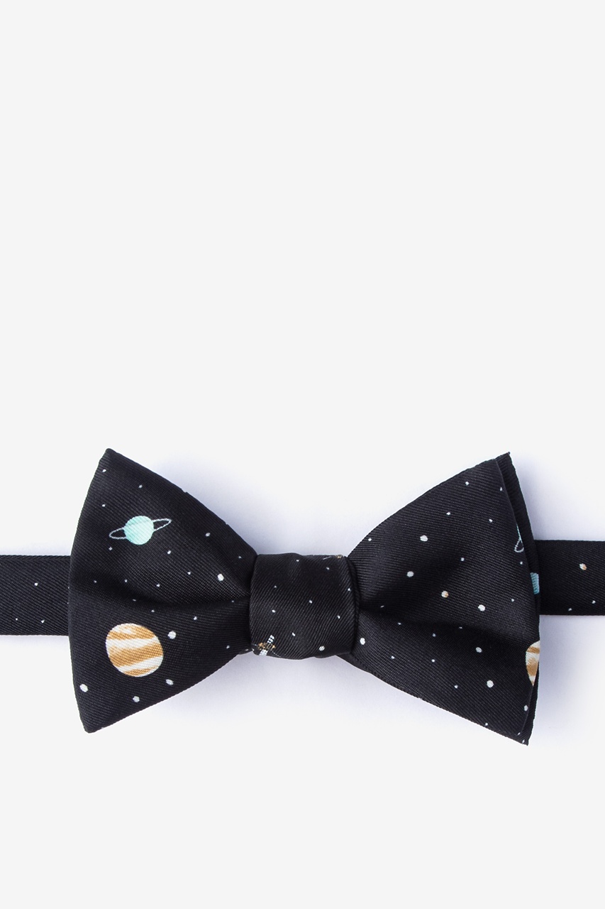 Black Outer Space Bow Tie | Space Bow Tie | Ties.com