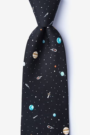 Outer Space Black Tie