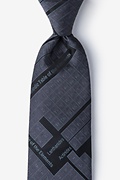 Periodic Table Black Extra Long Tie Photo (0)