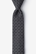 Pi 2 Black Skinny Tie Photo (0)