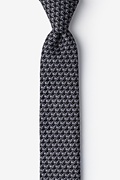 Pi Black Skinny Tie Photo (0)