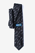 Pirate Skull and Swords Black Extra Long Tie Photo (1)