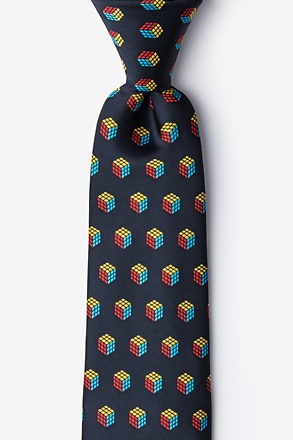 Puzzle Cubes Black Tie