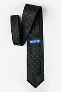 Shamrocks Black Extra Long Tie Photo (1)