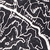 Black Microfiber Smokey Mountains Skinny Tie