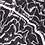 Black Microfiber Smokey Mountains Skinny Tie