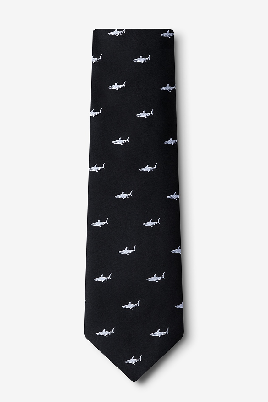 Swimming Sharks Black Tie Photo (1)