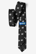 Trollface Black Skinny Tie Photo (1)