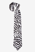 Zebra Animal Print Black Tie Photo (4)