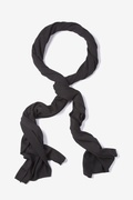 Men's Black Dakota Solid Scarf Photo (4)