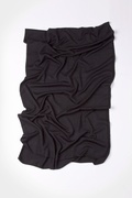 Men's Black Dakota Solid Scarf Photo (5)