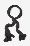 Men's Black Dakota Solid Scarf Photo (0)