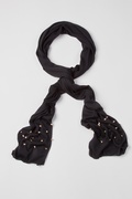 Black Rockstar Stud Scarf Photo (2)