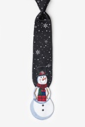 Snowman Shaped Black Tie Photo (0)