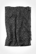 Black Velvet Leopard Scarf Photo (3)