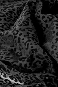 Black Velvet Leopard Scarf Photo (1)