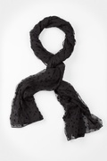 Black Velvet Stars Scarf Photo (1)