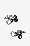 I'm Listening Black Cufflinks Photo (0)