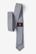 Black Chamberlain Check Skinny Tie Photo (2)