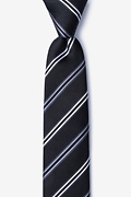 Abbert Black Skinny Tie Photo (0)