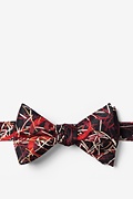 Biohazard Anthrax Black Self-Tie Bow Tie Photo (0)