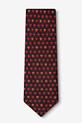 Biohazard Black Extra Long Tie Photo (1)