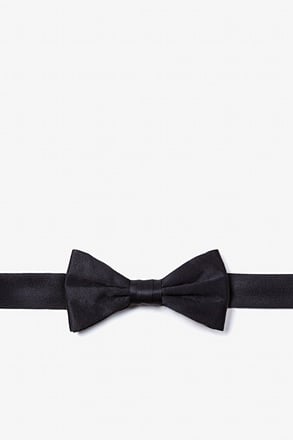 _Black Bow Tie For Boys_