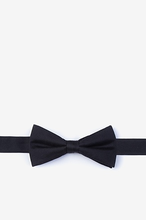 _Black Bow Tie For Boys_