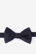 Black Self-Tie Bow Tie Photo (0)