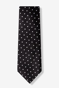 Black with White Dots Tie Photo (0)