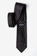 Black with White Dots Tie Photo (1)