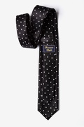 Black with White Dots Tie For Boys Photo (2)